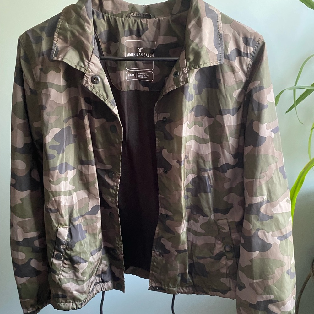 Camo bomber